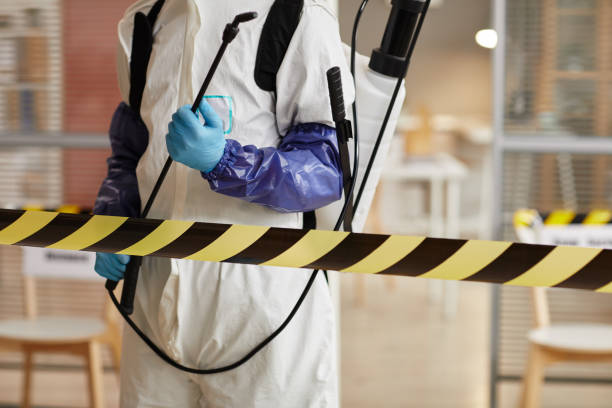 Professional Biohazard Cleanup technician working in Worthington, KY